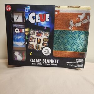 Hasbro Clue Game Blanket - Multicolor